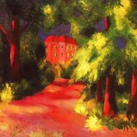 Macke, August - Oil Painting